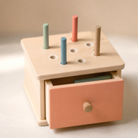 Jouet Montessori à Trier - Boîte de Permanence en Bois