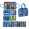 Jouet Montessori Busy Board - Livre d'activités