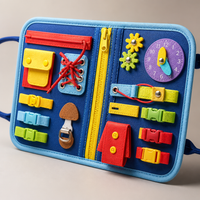 Jouet Montessori Busy Board - Livre d'activités