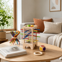 Jouet Montessori —  Jeu de Société en Bois Tour Suspens