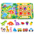 Jouet Montessori Busy Book – Livre d'Activités Éducatif pour Enfant