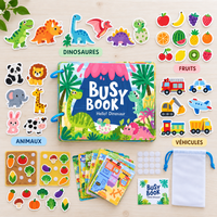 Jouet Montessori Busy Book – Livre d'Activités Éducatif pour Enfant