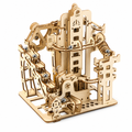 Jeu de Construction Magnétique & Mécanique — Circuit de Billes 3D en Bois