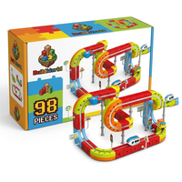 Jeu de Construction Magnétique Circuit avec Train