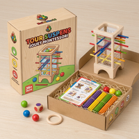 Jouet Montessori —  Jeu de Société en Bois Tour Suspens